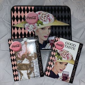 Vintage Set of Coca Cola Playing Cards